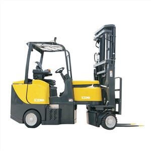 SOCMA väga kitsa vahekäiguga kahveltõstuk HNA{0}}tonnine elektriline tõstuk laohoone jaoks