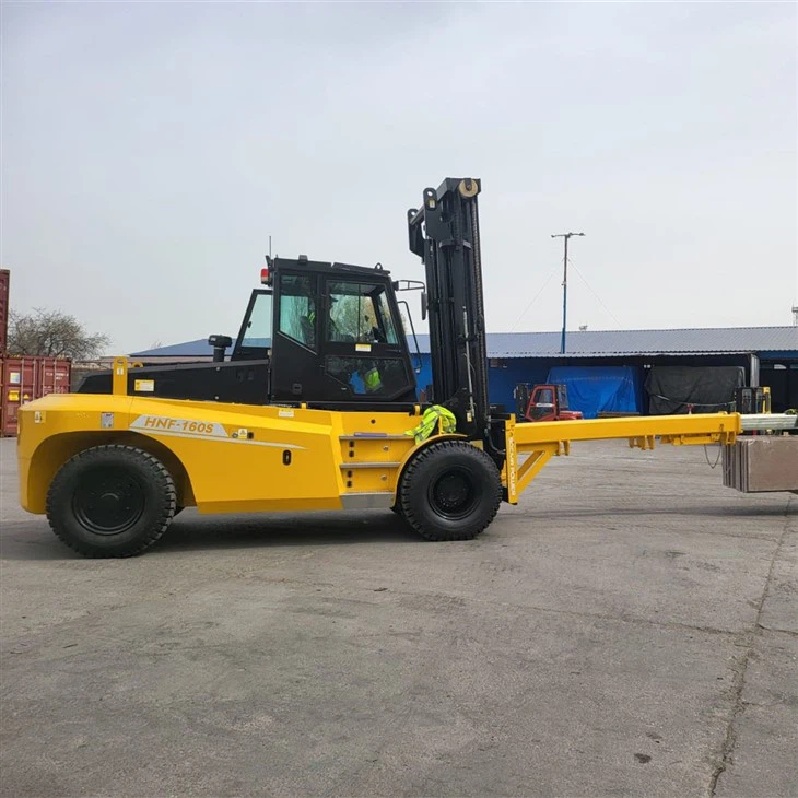 16 Ton Heavy Duty Forklift With Crane